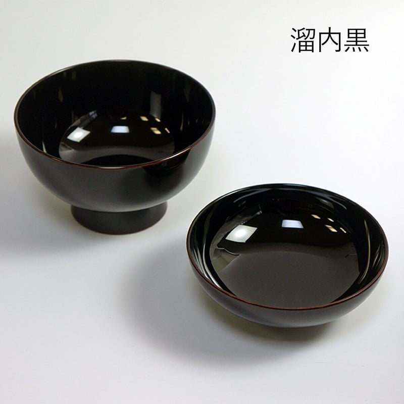 煮物椀 三羽鶴見返し松葉蒔絵 丸型 黒塗 漆塗 5客 在庫整理 雑煮椀 おせち