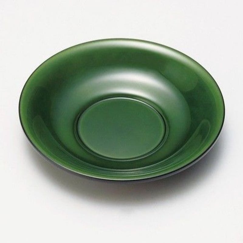 【未使用】輪島塗 漆器 深いグリーンがキレイな茶托 5枚セット 涼 茶托（グリーン）5枚セット | 【公式】うるしギャラリー久右衛門