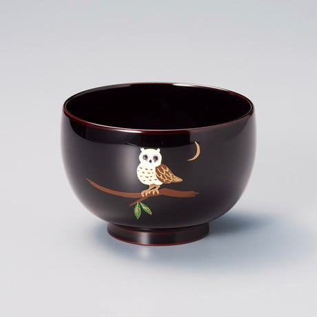 ふくろう　福寿汁椀