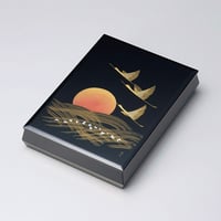 鏡金富士 飾り皿（小）スタンド付き | 【公式】うるしギャラリー久右