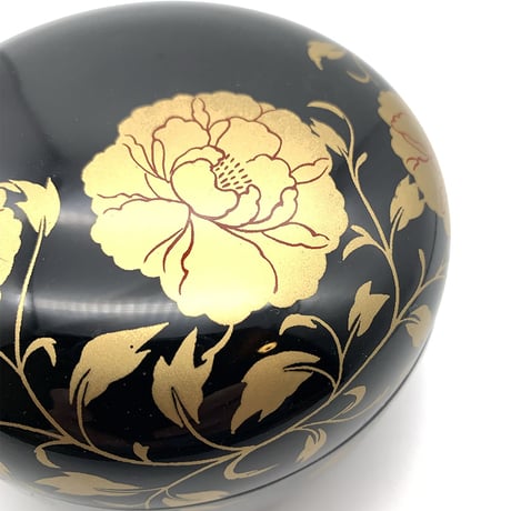 華唐草ボンボニエール（黒内朱）