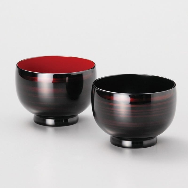 L【新品、超美品】象彦　汁椀　 日月 白檀睦美椀　五客セット L【新品、超美品】象彦汁椀 日月 白檀睦美椀五客セット