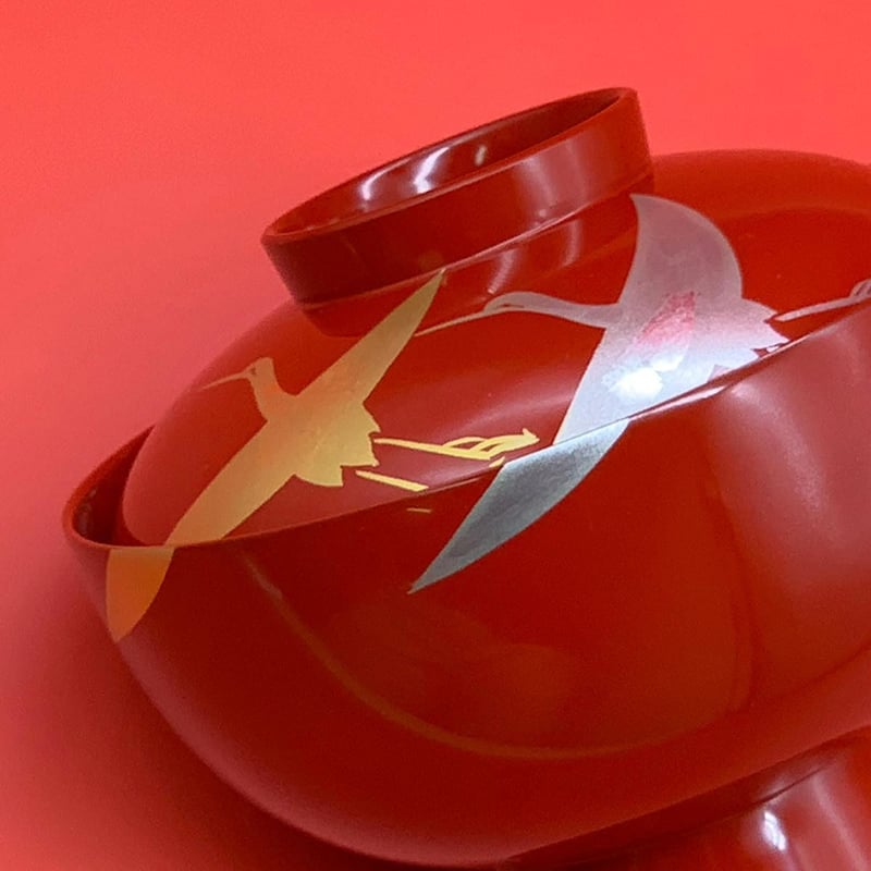 最終値下げ！　煮物椀５客 宝舟宝蒔絵　お茶事　年中可 楽天市場】煮物椀 木製 平富士 黒クローバー 本漆塗 手書き 蒔絵 吸物