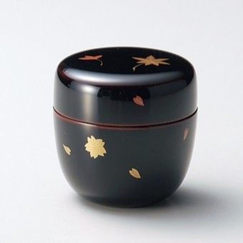 中棗雲錦輪島藤波茶道具 棗 茶道