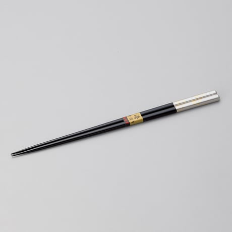 金銀箔花　箸一膳