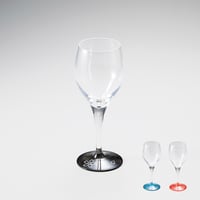 桜散らし　ワイングラス