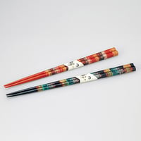 孔雀染箸