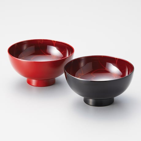 赤い漆器 椀 10枚セット 赤い漆器 椀 10枚セット 漆器製汁椀 10個セット 赤色 全90