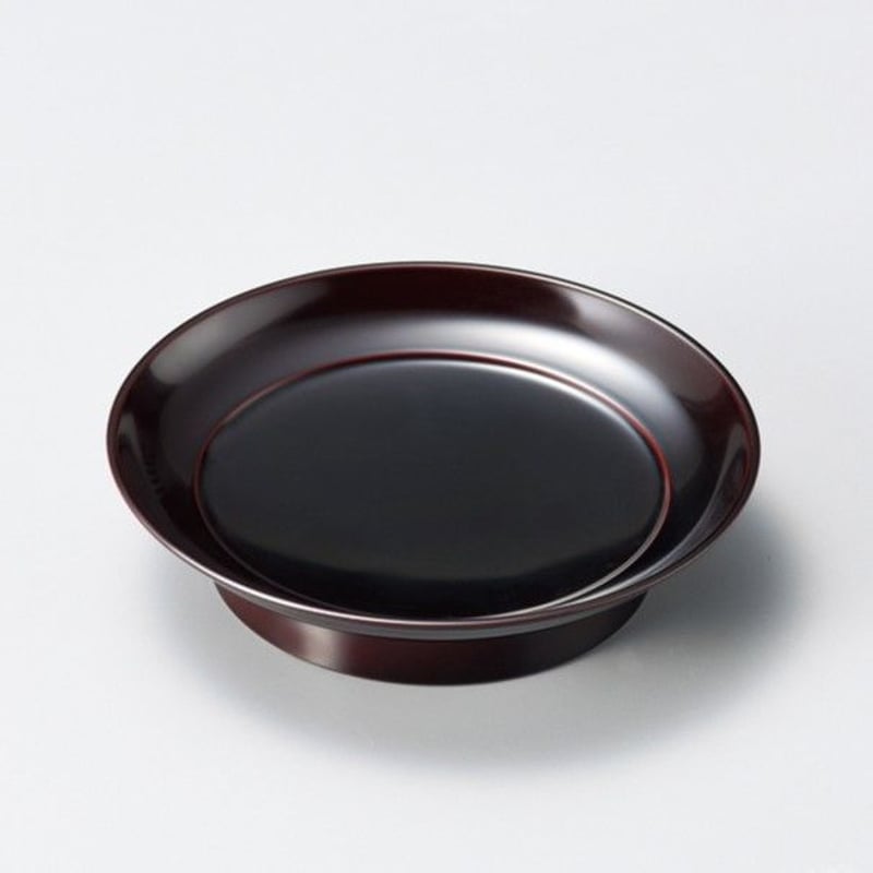 45椿皿（溜） 食洗機対応 | 【公式】うるしギャラリー久右衛門