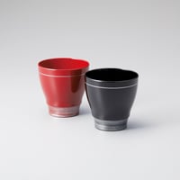 銀ライン　フリーカップペア