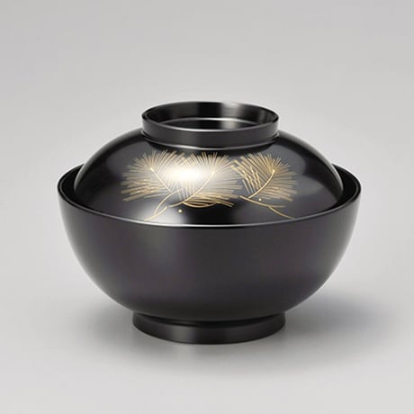 沈金松　雑煮椀