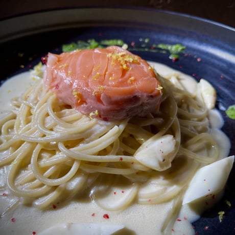 飲めるサーモンのレモンクリーム