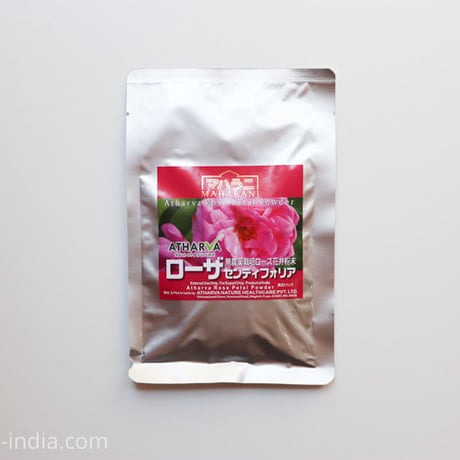 インド 無農薬栽培「ローズパウダー」rose petal powder　50g