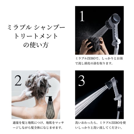 ミラブルのために生まれたシャンプー