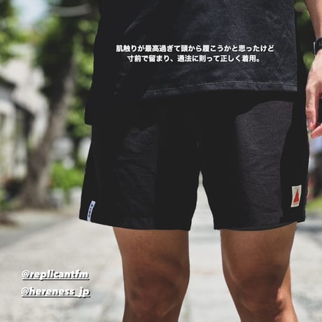 走る練習 x HERENESS Cult Shorts