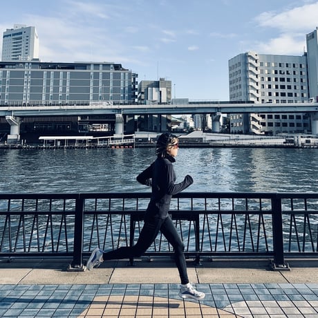 走る練習 Cult Long Tights