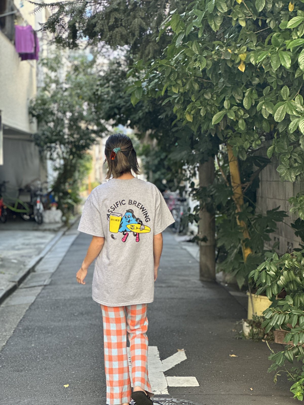 passfic brewing パシフィックブリューイング Shirt シャツ パシフィックブリューイング Passific brewing Tシャツ Lサイズ