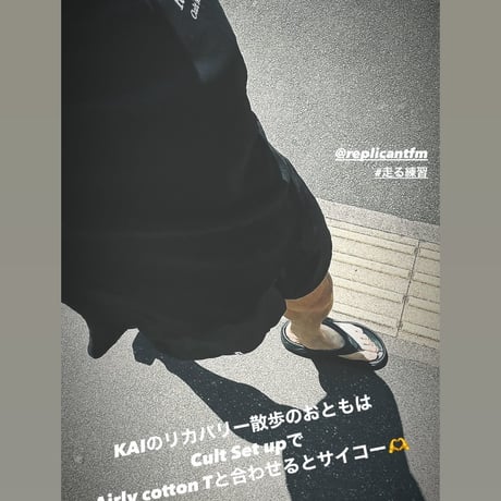 走る練習 x HERENESS Cult Shorts