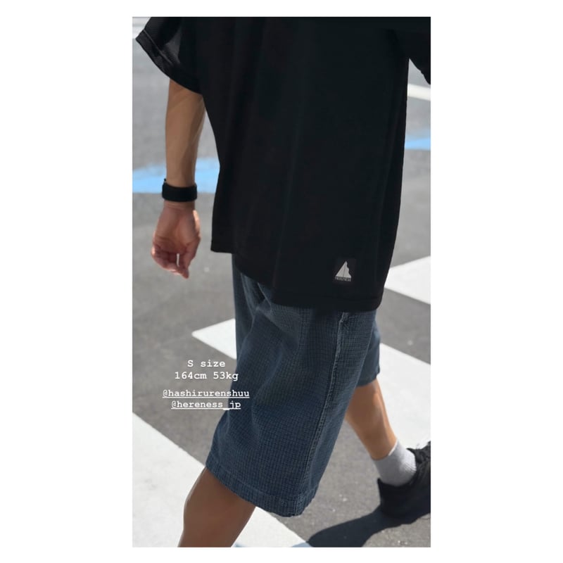 HERENESS WOOL MESH T-SHIRT Lサイズ WOOL MESH T-SHIRT(UNISEX) – HERENESS.jp