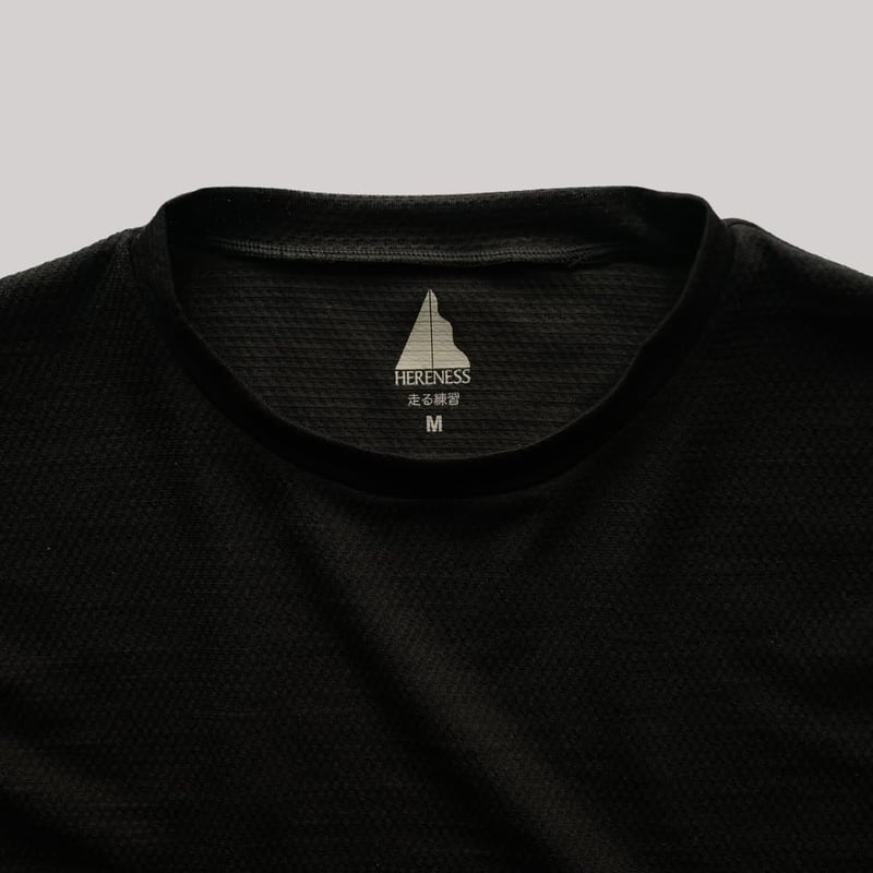 走る練習× HERENESS ヒアネス　コラボTシャツ　 サイズXL レビュー】走る練習 x HERENESS Cult Airly Cotton Tee
