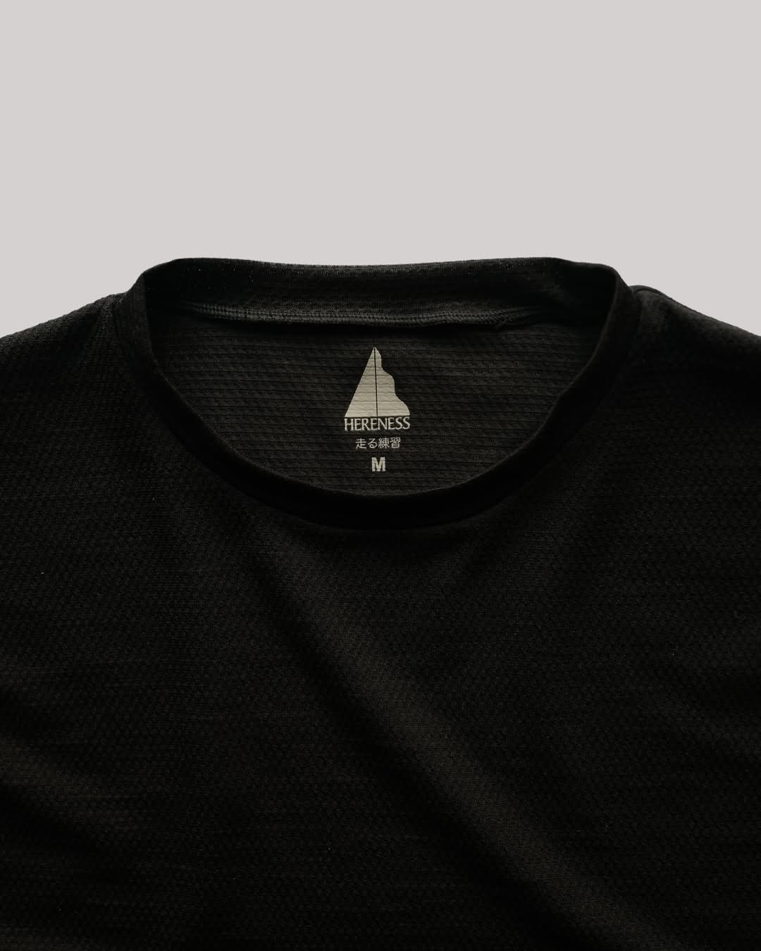 走る練習xHERENESS Slow Wool Mesh T Sサイズ 走る練習 x HERENESS Slow Wool Mesh T-shirts | Repli