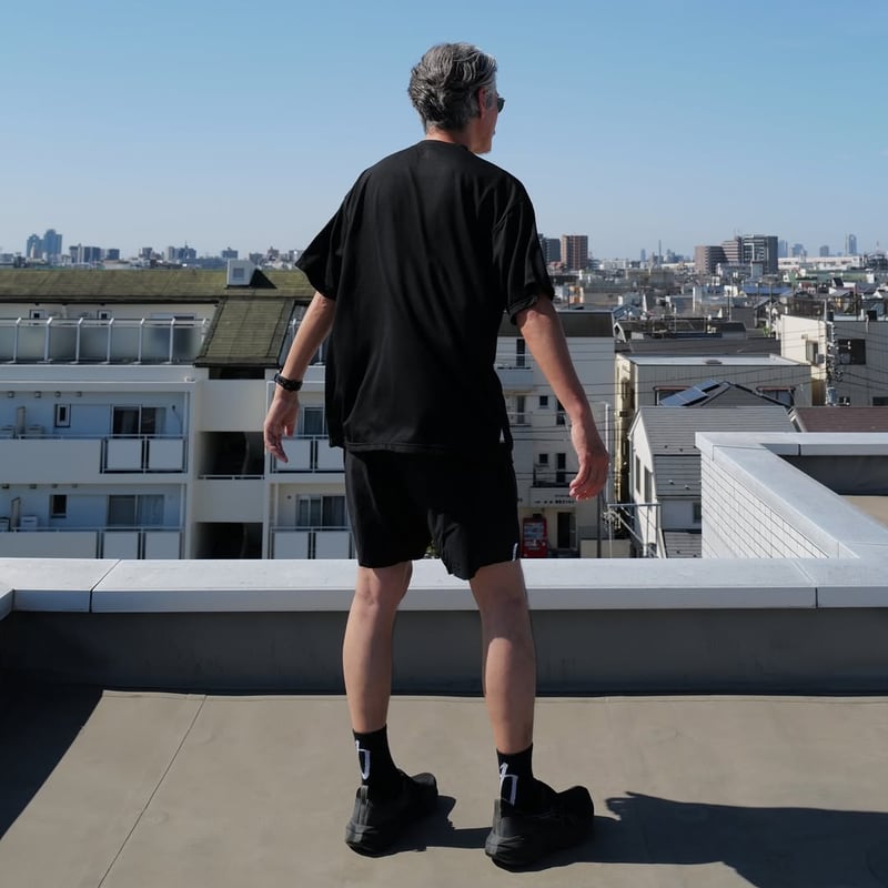 走る練習 x HERENESS Slow Wool Mesh T-shirts 走る練習 x HERENESS Slow Wool Mesh T-shirts | Repli