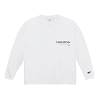 MIDFARD wavy line long tee