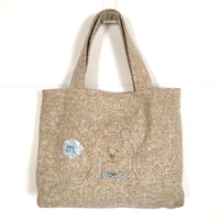 【NB-005】くま刺繍バッグ
