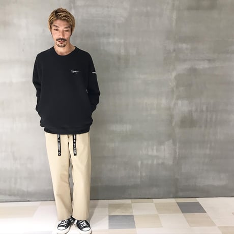 TC TWILL EASY PANTS / BEIGE / BLACK / S / M / L / XL