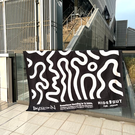 【1月31日24h限定予約販売】-限定20枚- Original Jacquard Blanket - BLEND IN / W197cm×H147cm