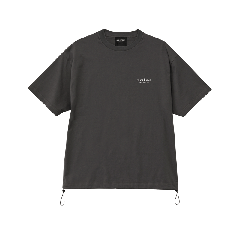 サガラ刺繍シリーズ【SINGNAL】ボックスシルエットコードTシャツ