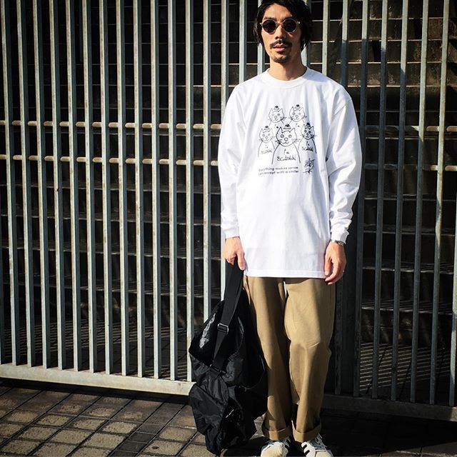 Human Made メンズロンT ホワイトXL HUMAN MADE - HUMANMADE ヒューマンメイド ロンT ホワイト Lの