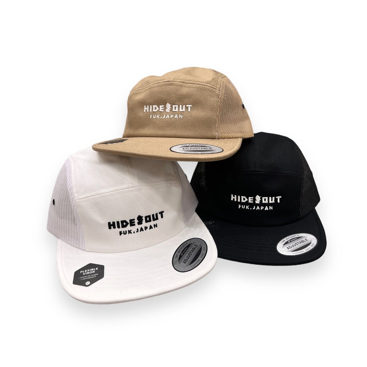 The BONEZ JET CAP ジェットキャップ　ベージュ JET-WHT_4b8e7656-093e-48ec-