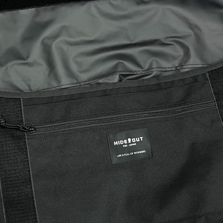 「h-logo」MESSENGER BAG / BLACK / ONE SIZE