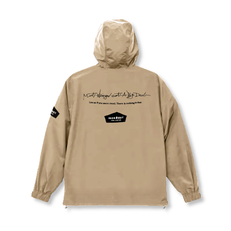 CN FOOD HIDEOUT-logo / BEIGE / M / L / XL