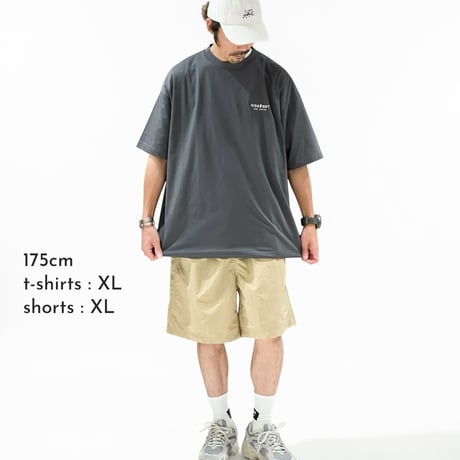 NYLON EASY SHORTS / M / L / XL / SAND KHAKI