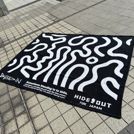 【1月31日24h限定予約販売】-限定20枚- Original Jacquard Blanket - BLEND IN / W197cm×H147cm