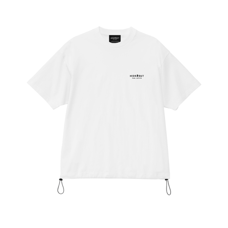 サガラ刺繍シリーズ【SINGNAL】ボックスシルエットコードTシャツ /IVORY/M/L/XL