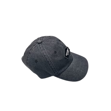 LOGO WAPPEN BASEBALL CAP / DENIM BLACK