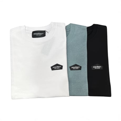 HEAVY ONZ CUT&SEW CREW NECK 【LOGO-1P】/WHITE/GREEN/BLACK/M/L/XL