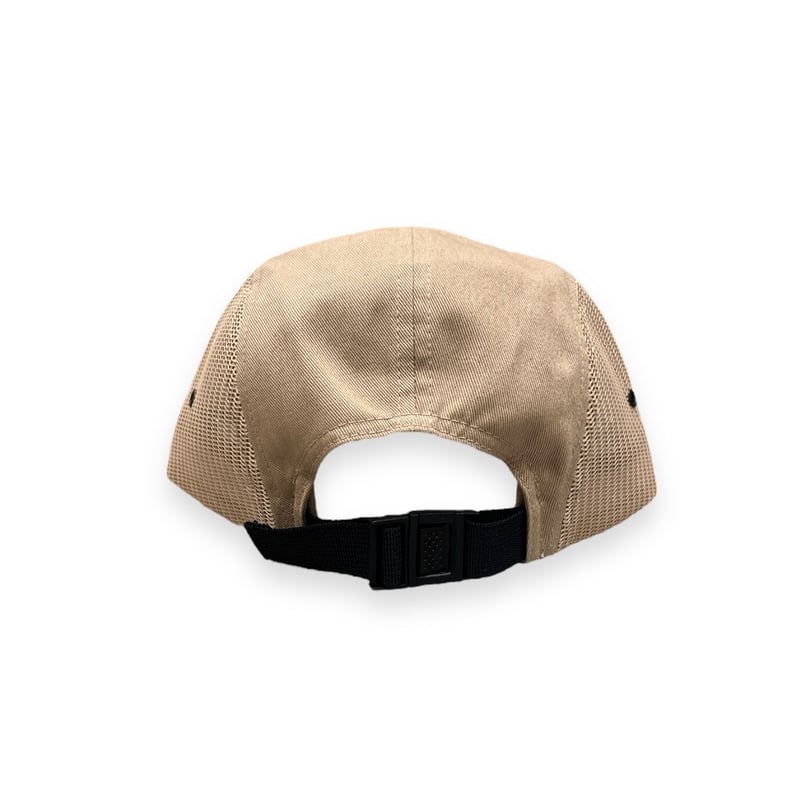 COTTON TWILL MESH JET CAP / beige / free | HIDE