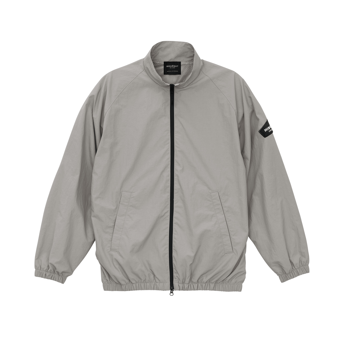 NYLON LOGO BZ GREY / M / L / XL | HIDEOUT (ﾊｲﾄ