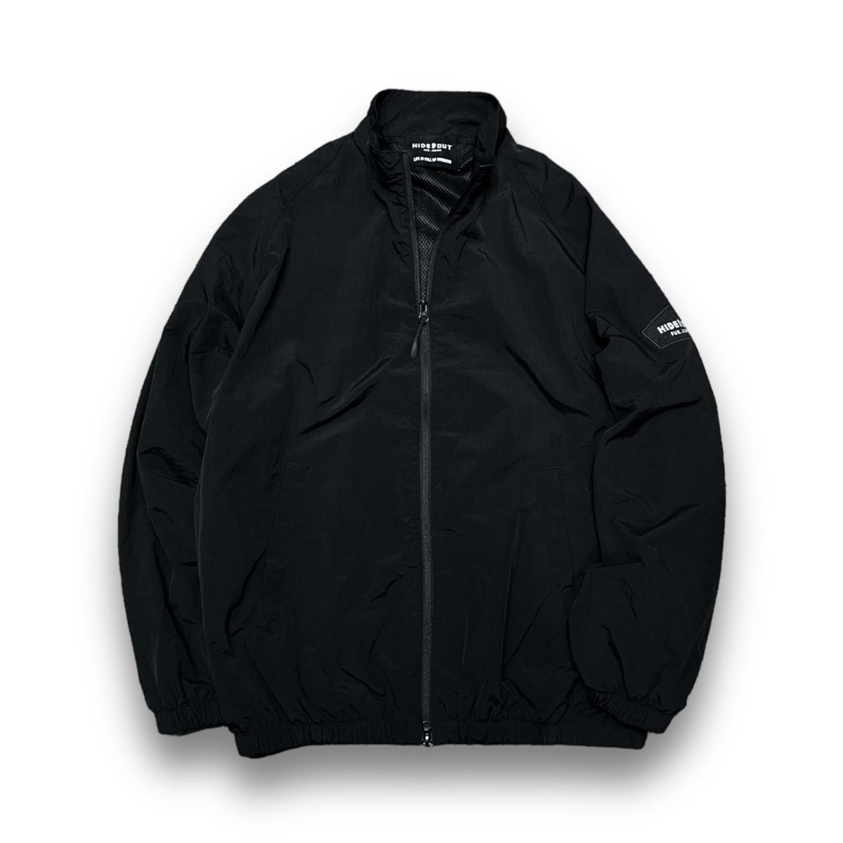 NYLON LOGO BZ BLACK / M / L / XL | HIDEOUT (ﾊｲ