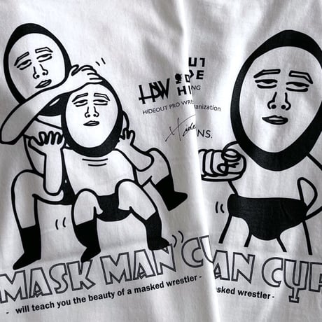 「HPW-mammoth TANIGUCHI 次はお前だ」HIGH GRADE T-SHIRTS / WHITE/M/L/XL