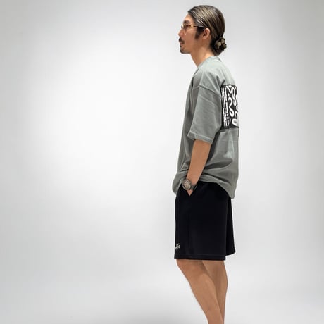 【受注生産】「BLEND IN」SUPER HEAVY WIDE T-SHIRTS /STONE GREEN/M/L