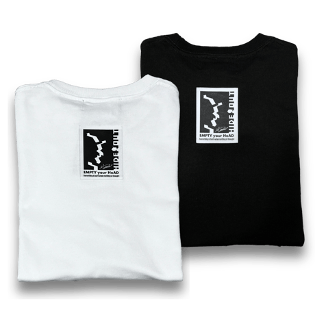 box log rib cut & sew long sleeve /WHITE/BLACK/M/L/XL