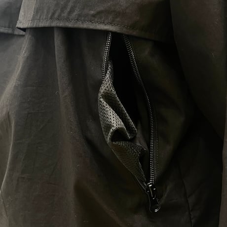 HIGH DENSTIY COTTON ANORAK PARKA /BLACK/S/M/L