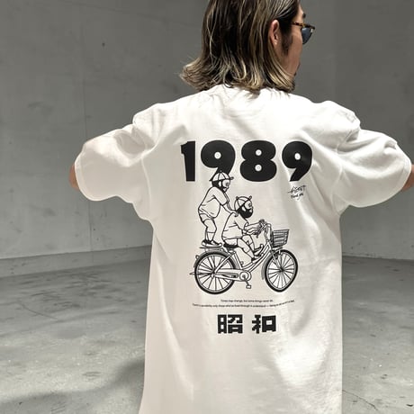「OICHANシリーズ（1989-昭和）」 HIGH GRADE T-SHIRTS / WHITE/M/L/XL