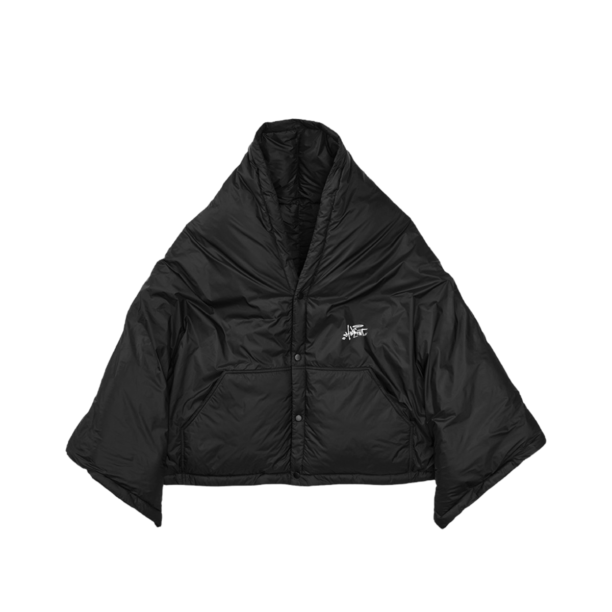 LOGO - 3 select」 NYLON PONCHO / FREE | HIDEOUT