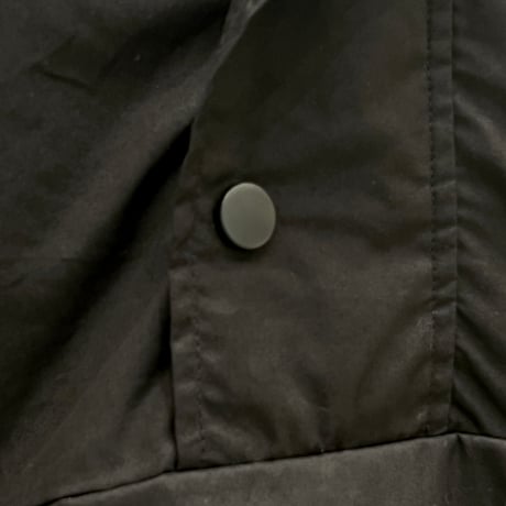 HIGH DENSTIY COTTON ANORAK PARKA /BLACK/S/M/L